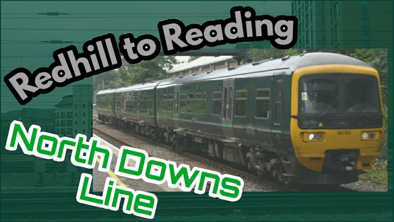 Redhill to Reading | FULL JOURNEY | GWR 165 Networker Turbo (North Downs Line) via Guildford