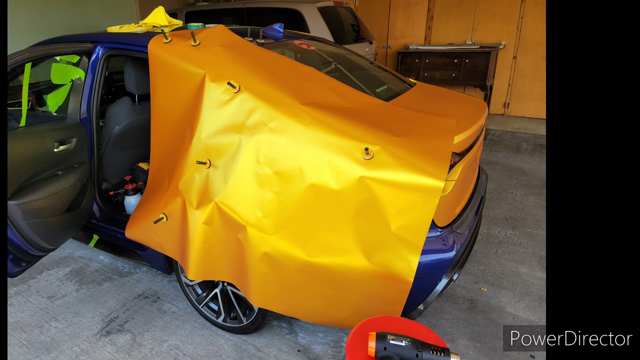 Custom vinyl Wrap en Toyota Corolla 2020