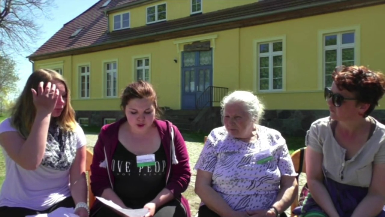 Begegnungswoche des Dokumentationszentrum Prora 2016, Abschlussp&auml;sentation