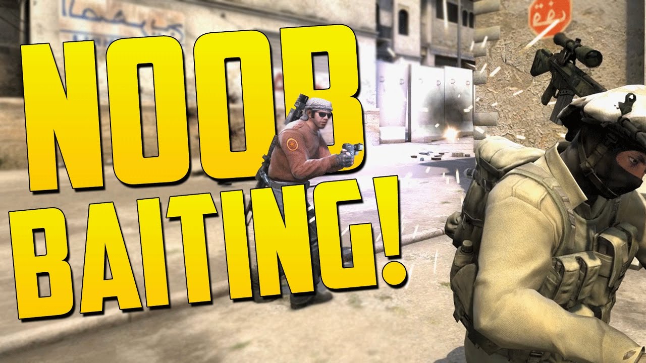 BAITING NOOBS! - CS GO Funny Moments in Competitive