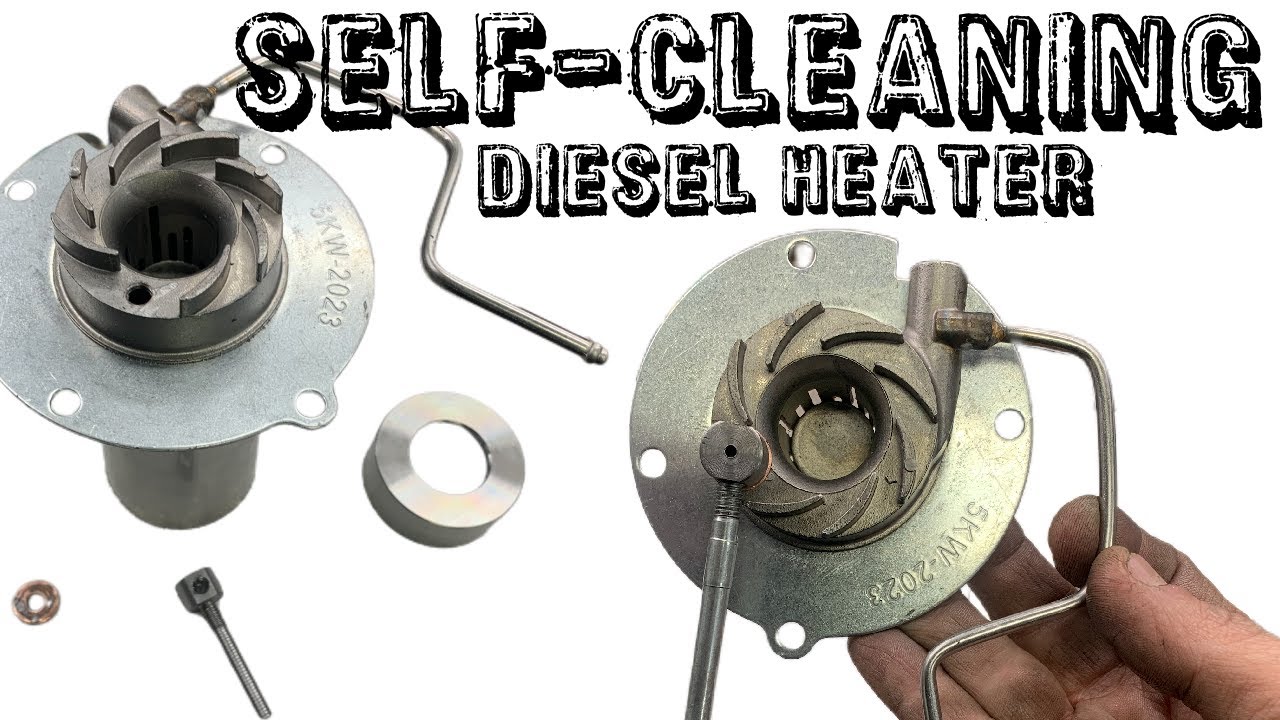 Self Cleaning Diesel Heater - Build Video.