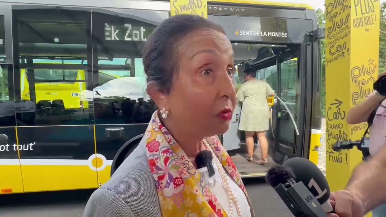 Huguette Bello évoque la nécessité d’un réseau ferroviaire pour La Réunion
