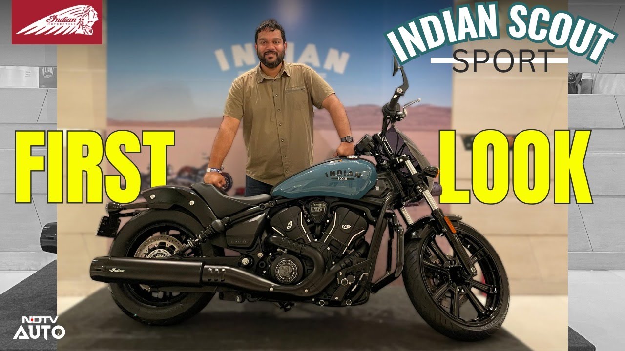В Индии представлен модельный ряд Indian Scout 2025 | Первый взгляд | NDTV Auto
