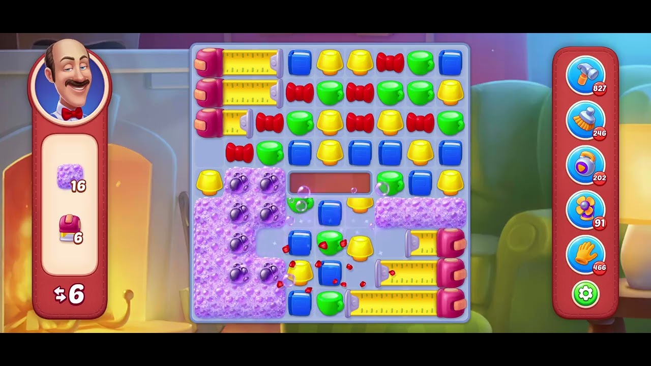 Homescapes Level 19616  -- No cheats