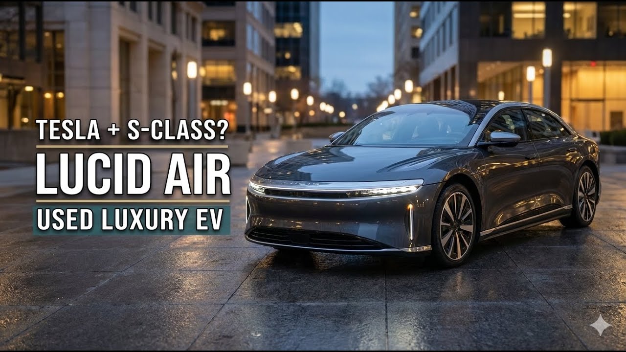 Lucid Air Touring Review | Used Luxury EV Value & Huge Cargo Space