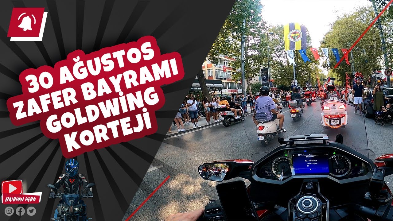 30 Ağustos Zafer Bayramı Goldwing Korteji // 2022