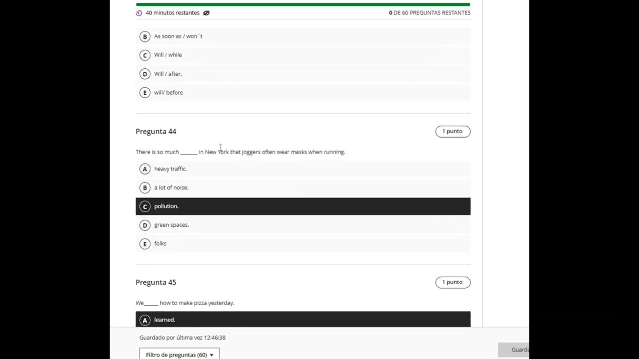 EXAMEN FINAL De Egresados SENATI (60 preguntas) inglés básico 1 y 2 curso ENGLISH EVALUATION