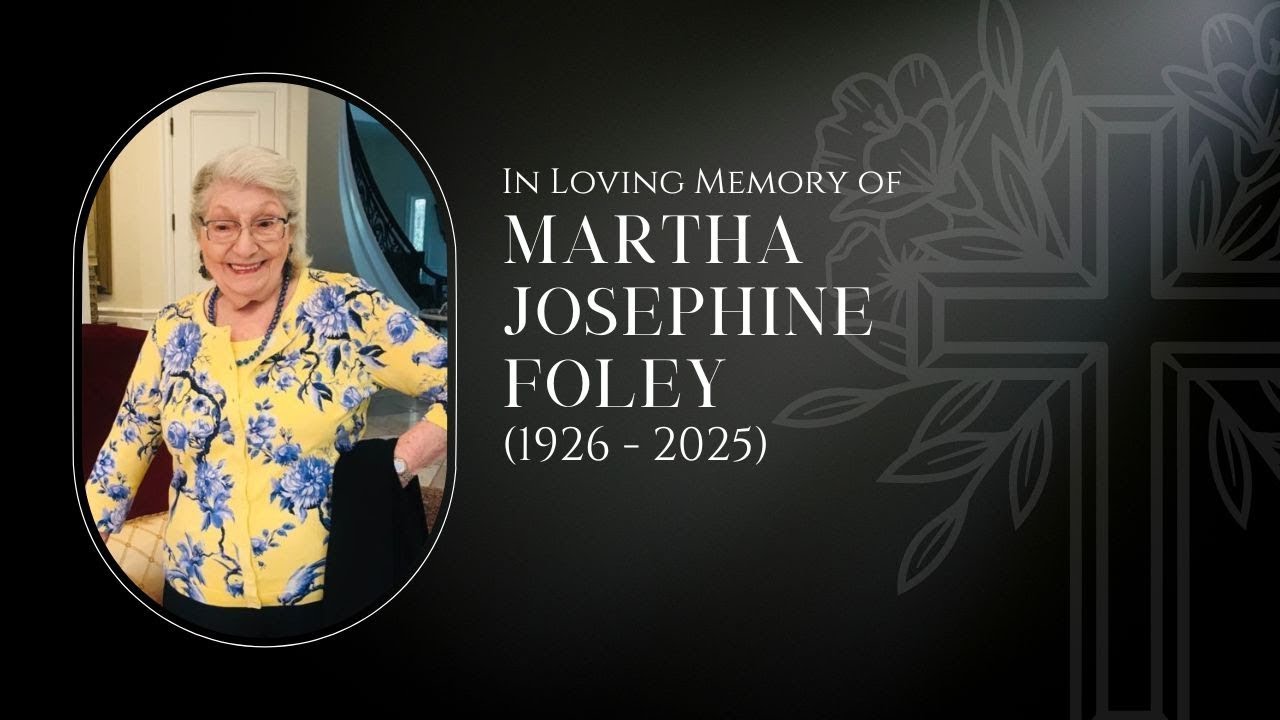 In Loving Memory of Martha &ldquo;Pat&rdquo; Foley | Memorial Livestream
