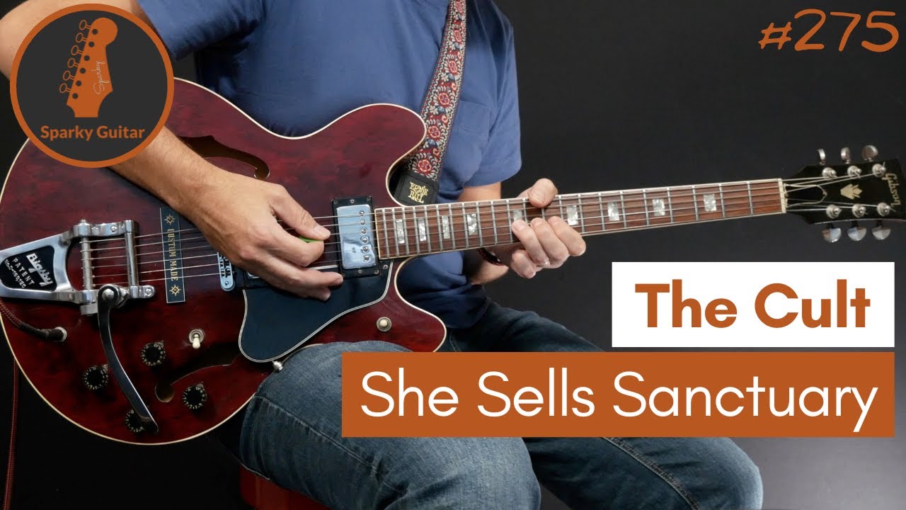 She Sells Sanctuary - The Cult (Guitar Cover #275)