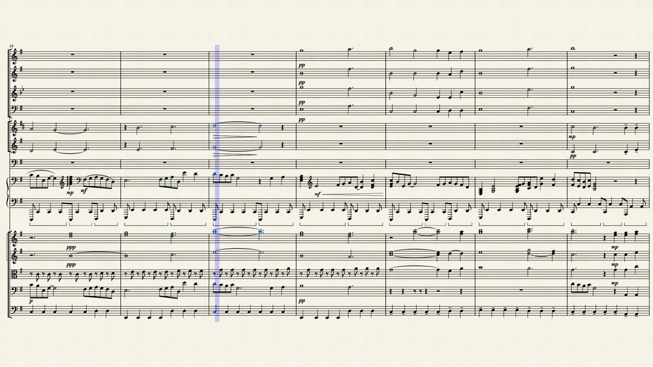 Concerto pour piano - Mouvement II - Lento