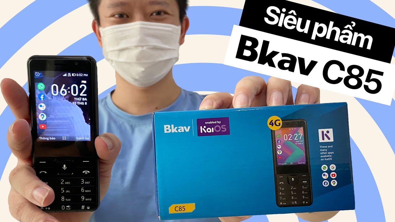TRÊN TAY SIÊU PHẨM BKAV C85 - GIÁ CHỈ 500K!!! 😱