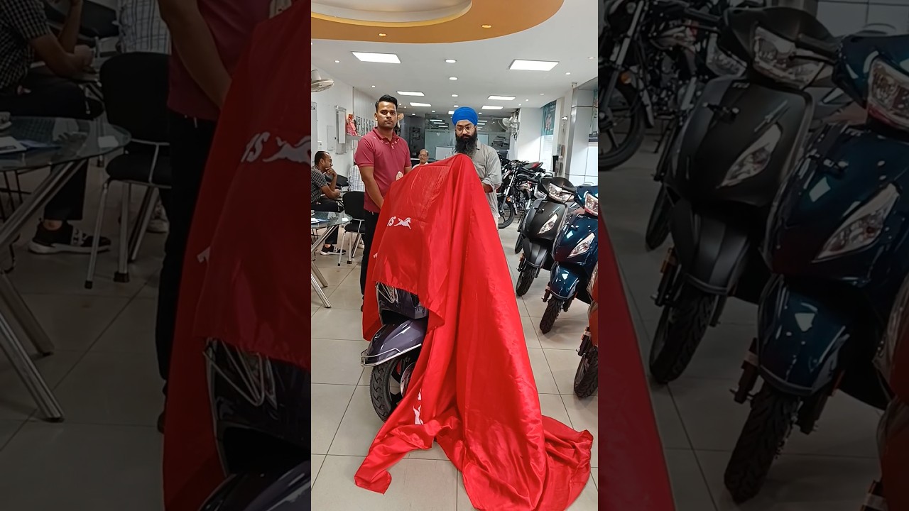 New TVS Jupiter Classic 110 cc Delivered #tvs #jupiter110 #jupiter #tvsjupiter #youtube #bs6