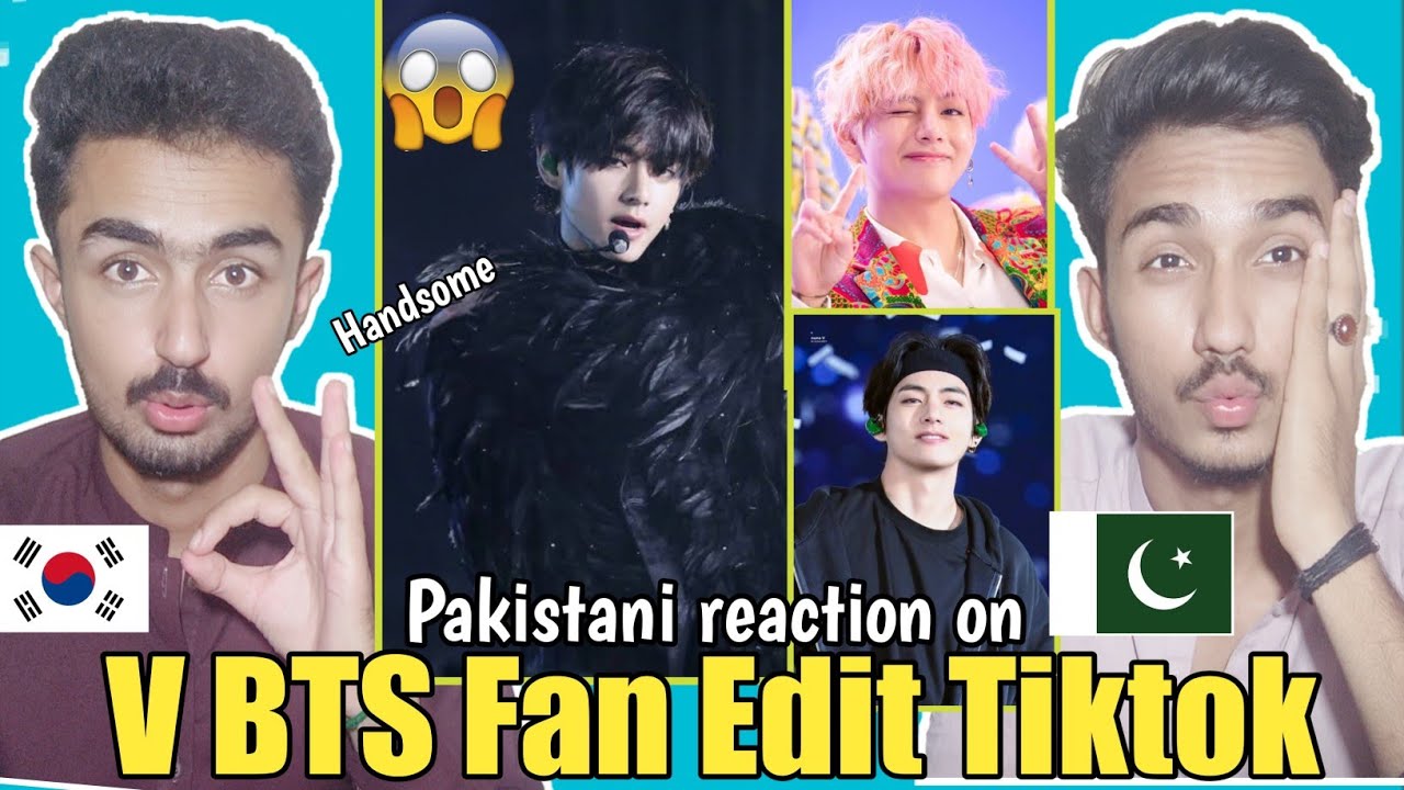 PAKISTANI REACTION ON V BTS TIKTOK WHO IS CUTE & HITS HARD| BTS V TikTok Compilation 2021|PSYCOOBOYS