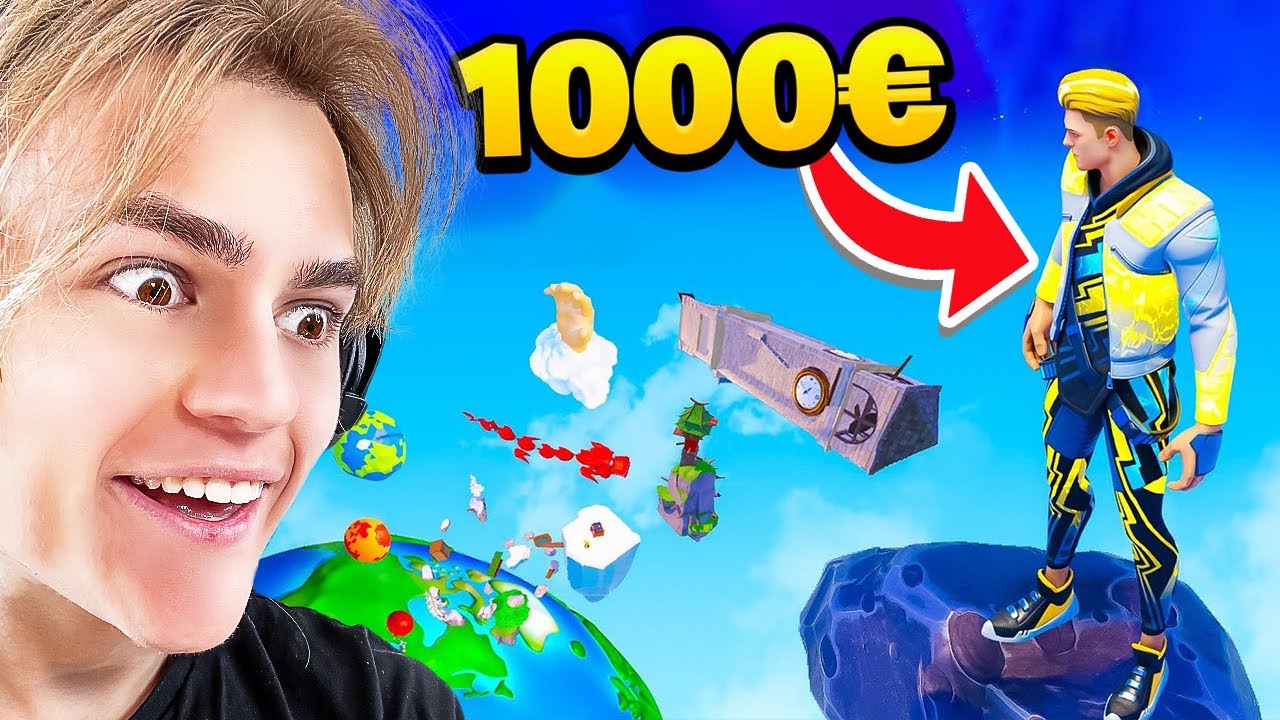 L'ultimo che Cade Vince 1000€ su Only Up! (Fortnite)