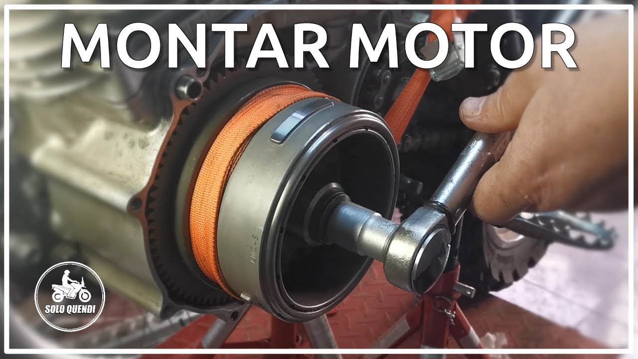 MONTAMOS el MOTOR de la YAMAHA XT 600 E