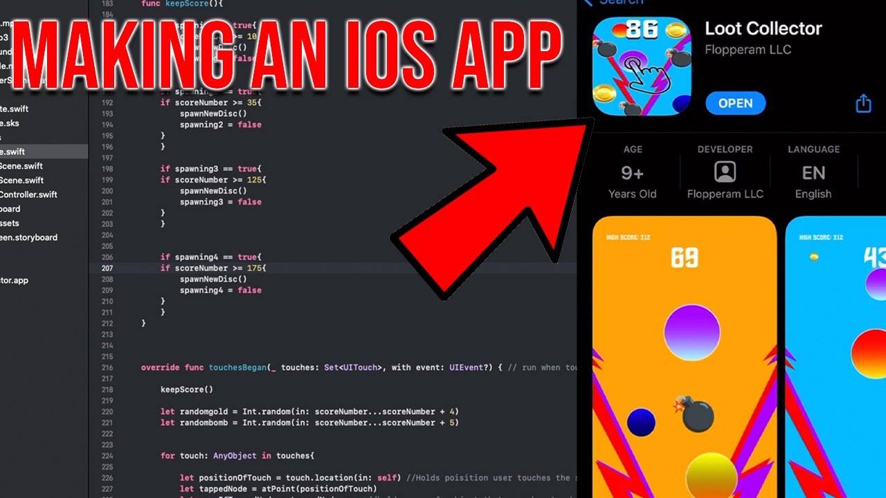 Making my first iOS game using SpriteKit!