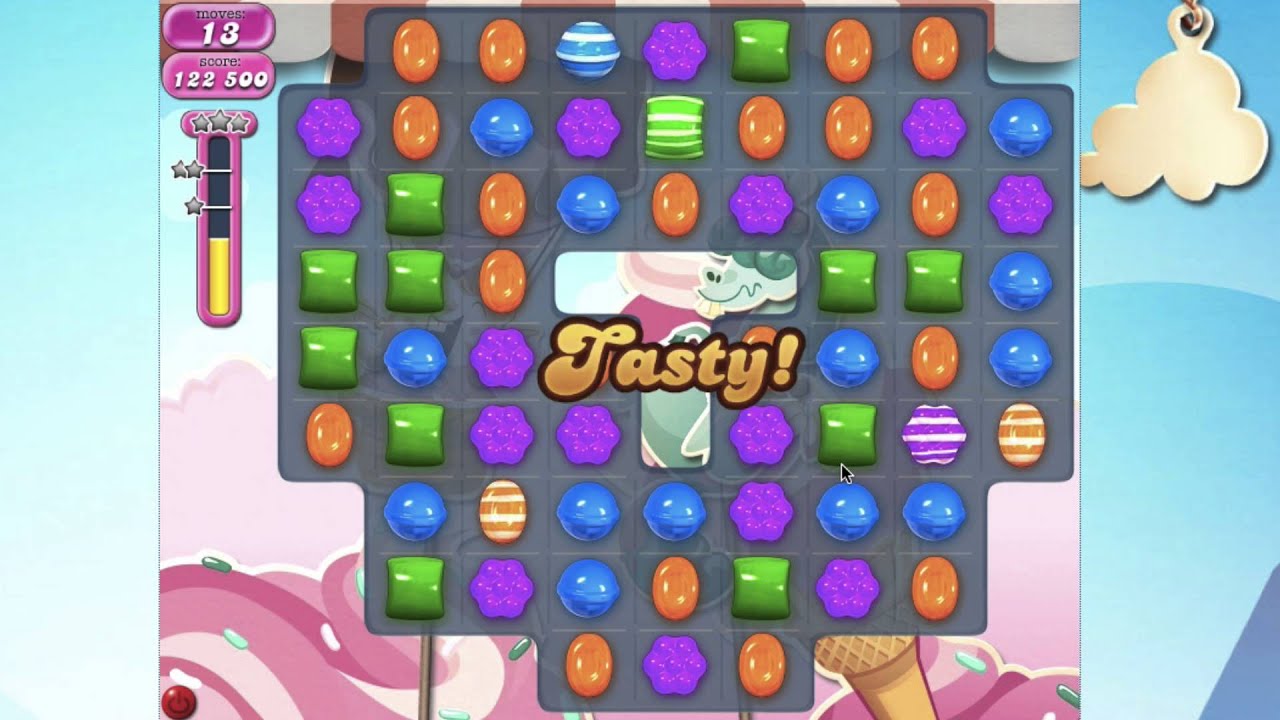 Candy Crush Saga Level 1617  No Booster
