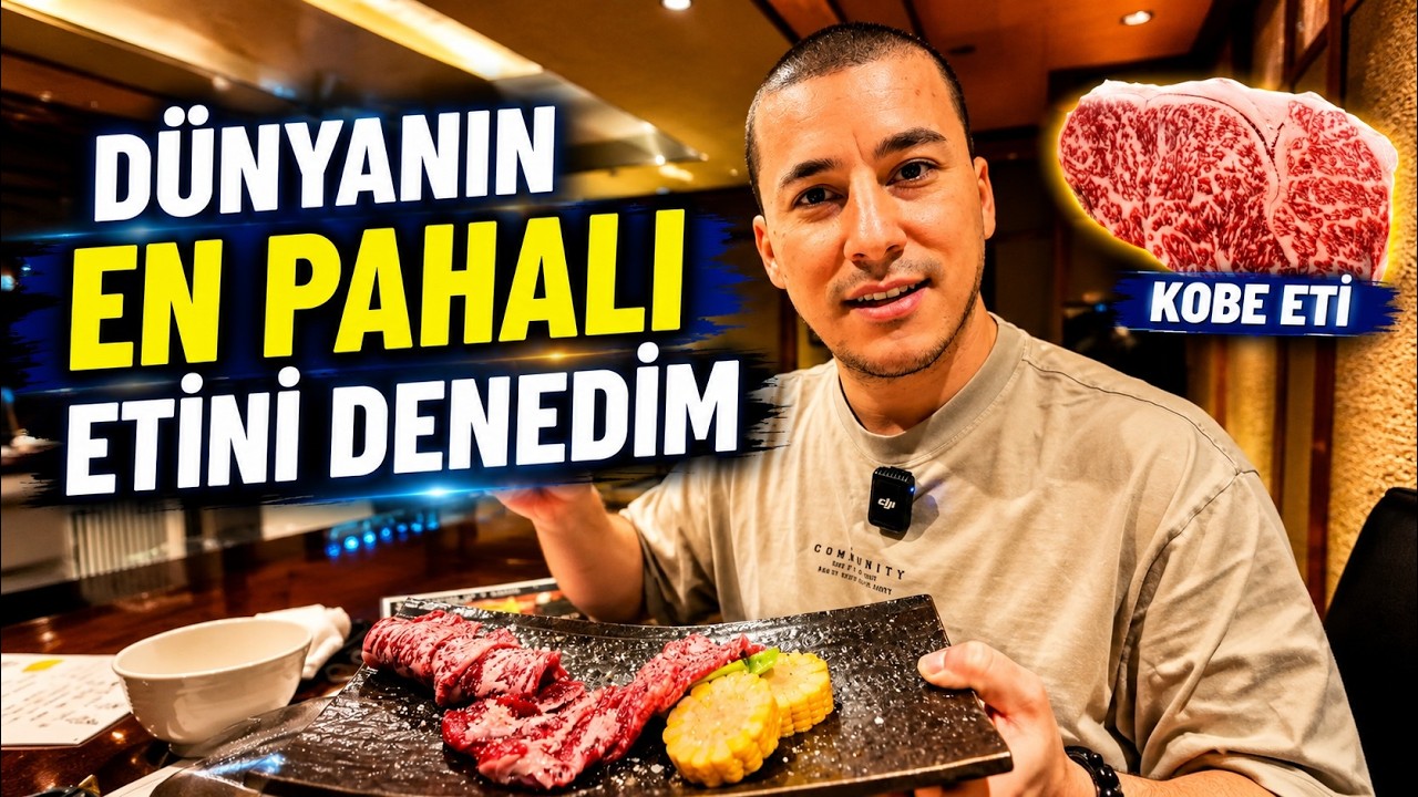 Dünyanın En Pahalı Etini Denedim - Japonya Kyoto (Kobe Eti)