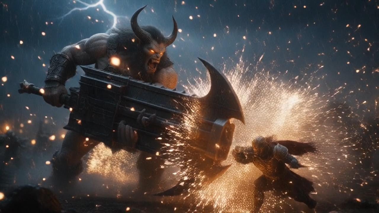 Epic Fantasy Boss Battle MV｜Explosive RPG Combat with Lightning & Speed