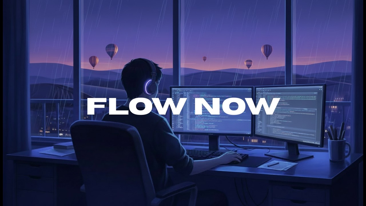 Flow Now — Synthwave Mix for Deep Thinking