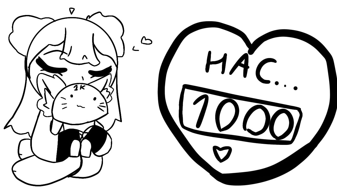 1000 подписчиков!(⁠｡⁠･⁠ω⁠･⁠｡⁠)⁠ﾉ⁠♡