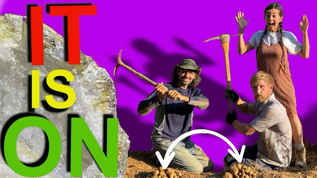 Geode Digging Competition with The Crystal Collector! | Finding Keokuk Geodes | Rockhounding Near Me