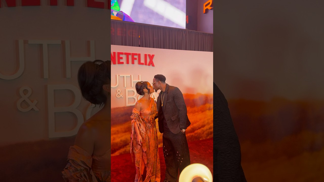 Серейя и Джоуи Бада$$ прибыли на премьеру &laquo;Рут и Воаз&raquo; #netflix #redcarpet #atl
