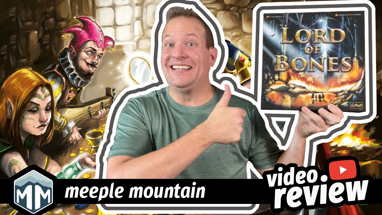 Dungeons and Skeletons - The Lord of Bones Review - Boardgame Brody