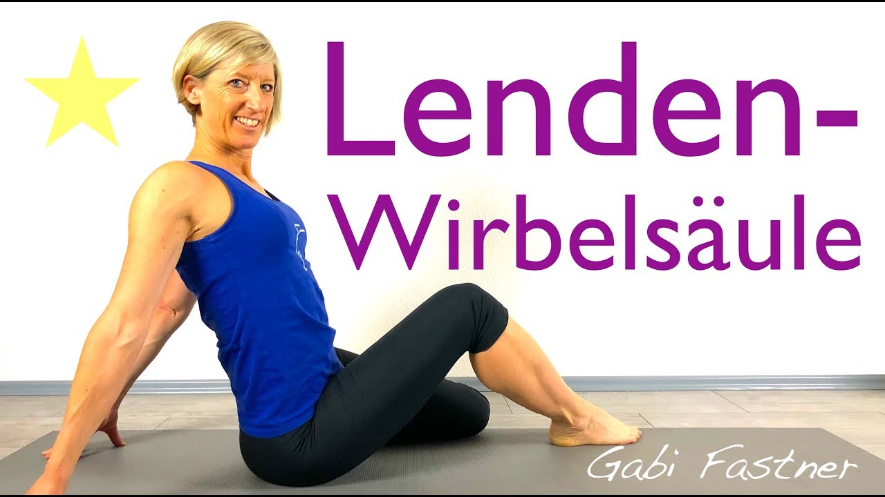 ❇️ in 28 min. Lendenwirbelsäulen - Bereich endlich schmerzfrei, ohne Geräte