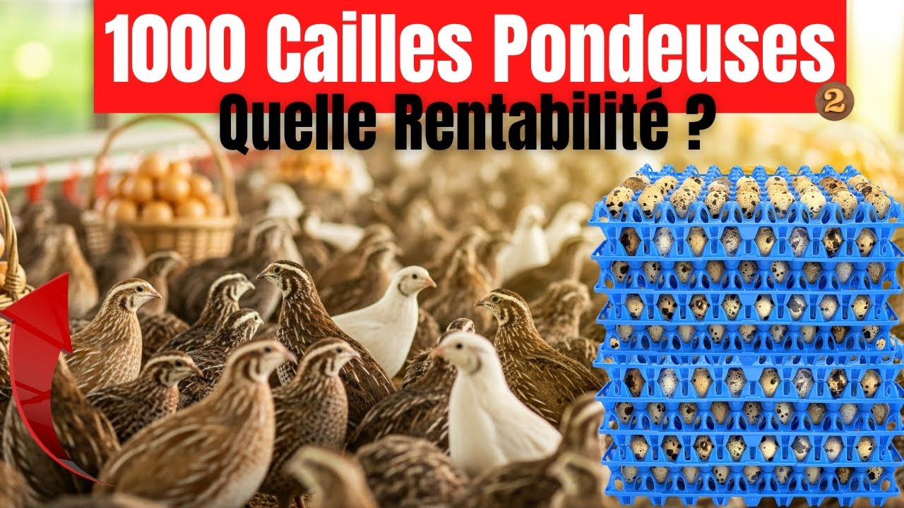 Ce Projet d'Elevage de Cailles peut-il vraiment rapporter 8000% avec 1000 Cailles ? Part-2