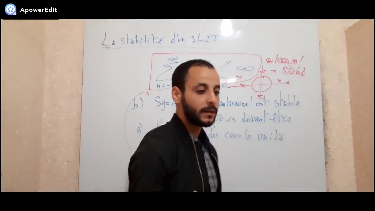 Cours Master 1 filtrage numérique : la causalité et la stabilité d'un SLIT+applications