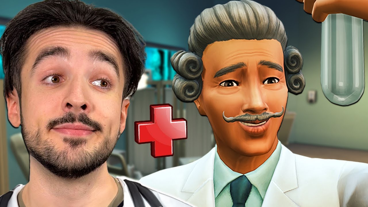 Faire une maison en 3h qu'avec le salaire d'un médecin ? 🏠 | SIMS 4