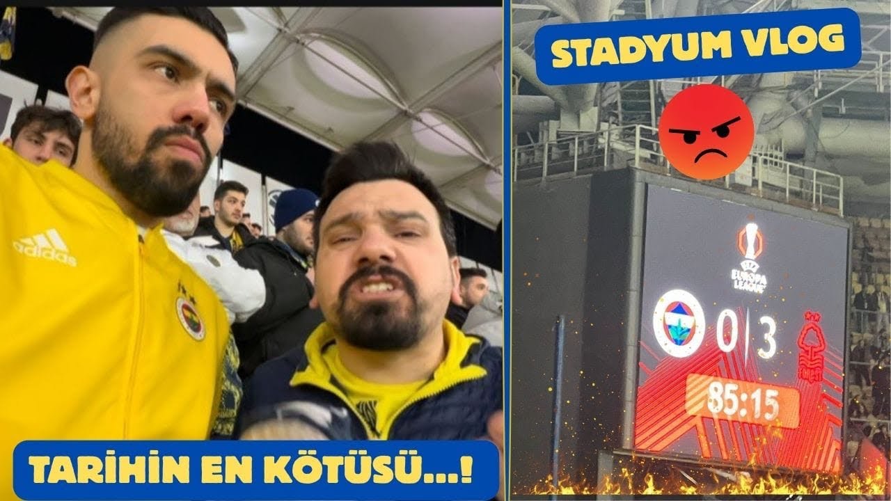TARİHİN EN KÖTÜSÜ BU NASIL MAÇ 0-3...! FENERBAHÇE-NOTTiNGHAM  (TEPKİ) 