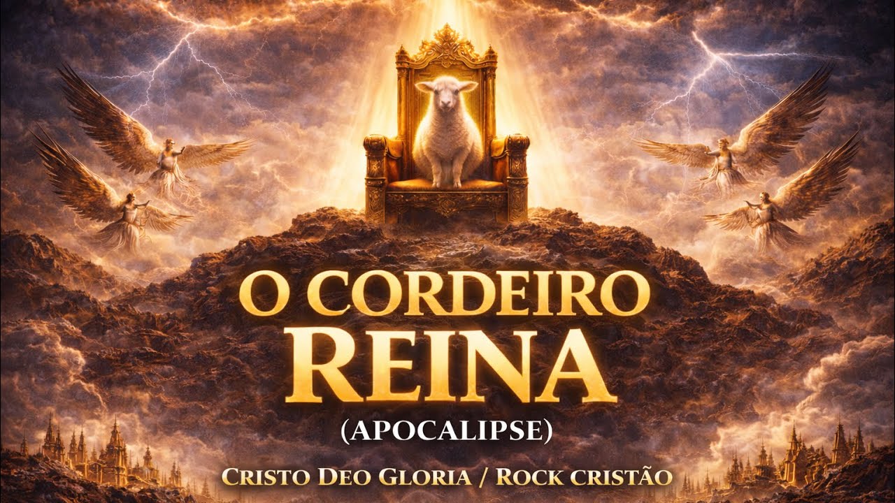 O CORDEIRO REINA (APOCALIPSE) | Cristo Deo Gloria (Rock Cristão)