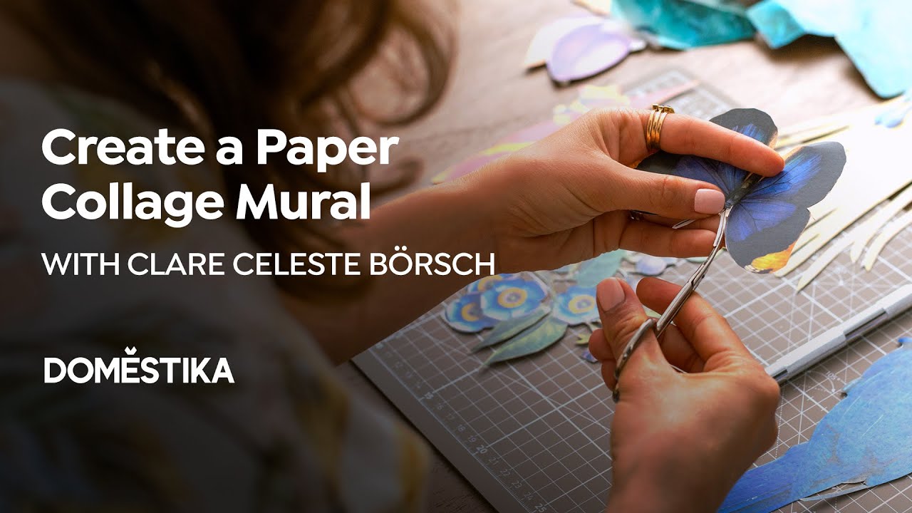 Murales de COLLAGE con PAPEL: crea obras inspiradas en la naturaleza - Curso Online | Domestika