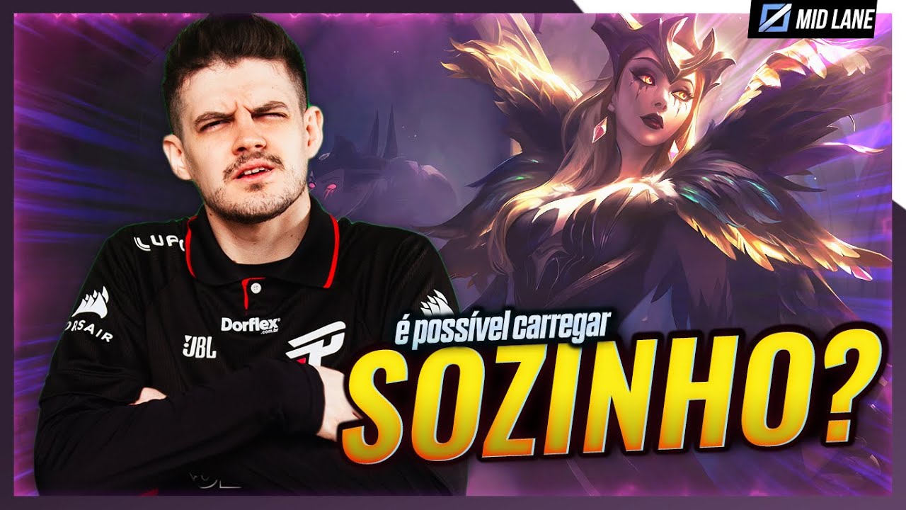 É IMPOSSÍVEL não depender do TIME no LEAGUE OF LEGENDS! (LeBlanc Gameplay)