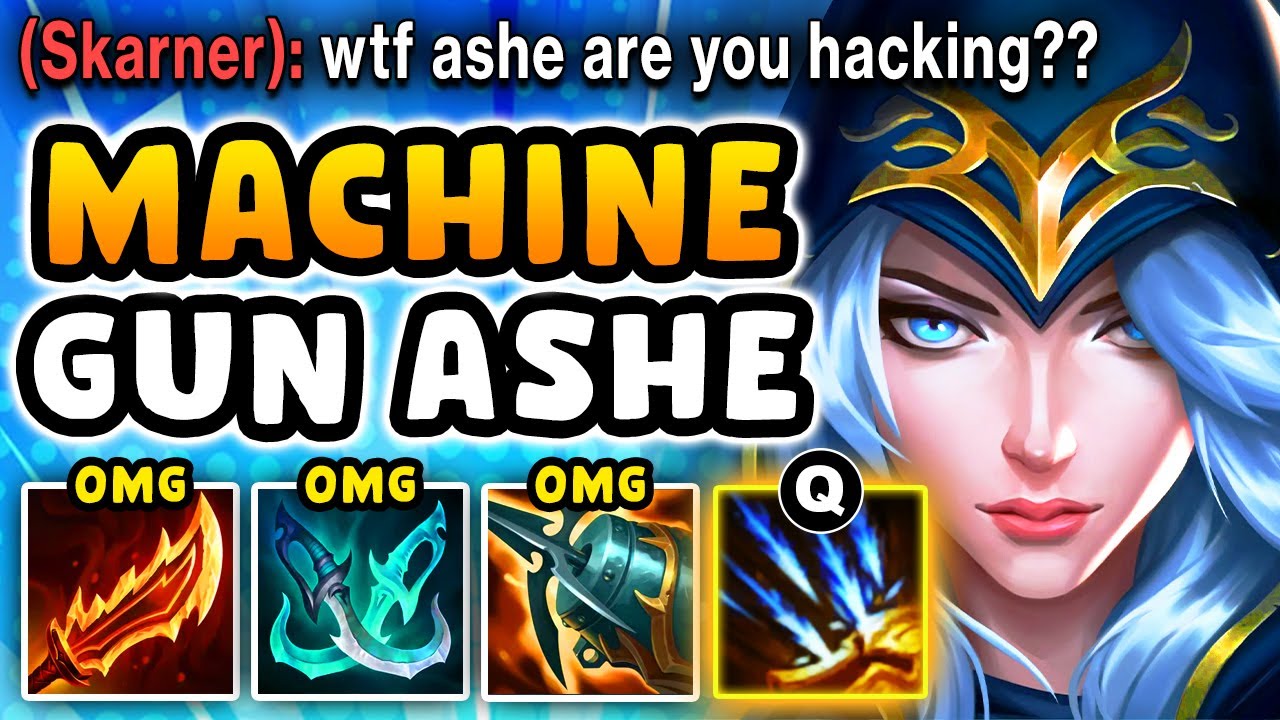 Ashe with 3.00 Attack Speed is too hilarious (ASHE ON STEROIDS)