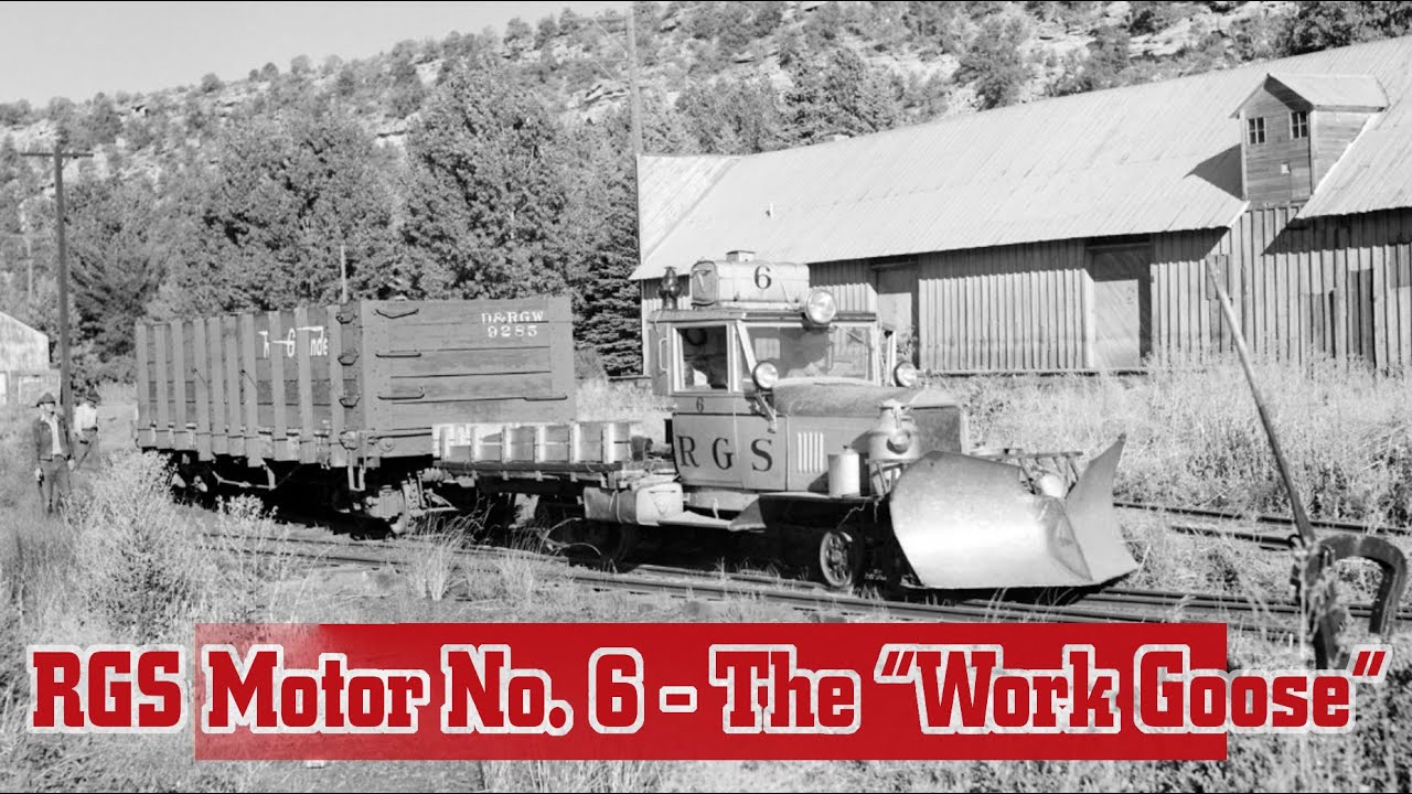 Big Train Tours - Cost-Saving Maintenance Vehicle: Rio Grande Southern Motor No. 6