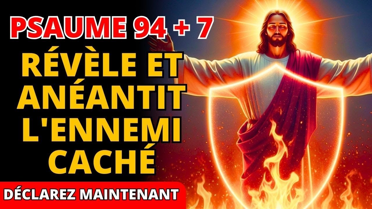 🔥 Psaume 94+7  Celui Qui Vous a Attaqué en Secret Sera EXPOSÉ et DÉTRUIT par le Feu de Dieu