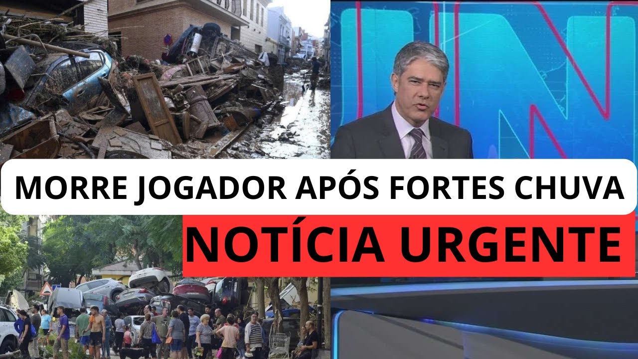 MORRE JOGADOR DE FUTEBOL APÓS FORTES CHUVA LUTO NO FUTABOL HOJE