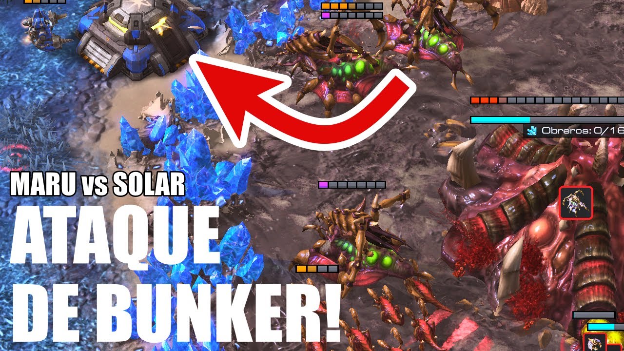 EL BUNKER INFERNAL DE MARU - Maru vs Solar Bo3 Gamers 8