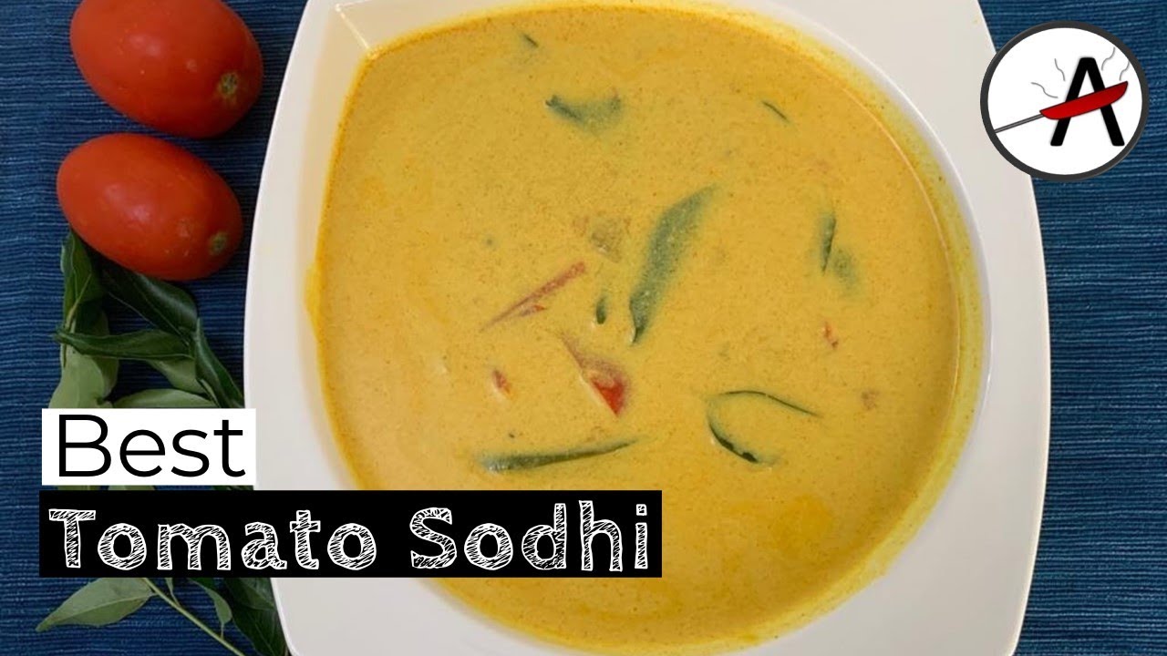BEST Tomato Sodhi | Coconut milk sodhi | Thakkali Sodhi | தக்காளி சொதி | South Indian Dish