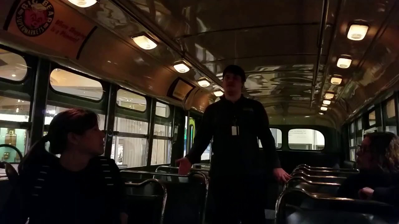 On the Rosa Parks Bus and Experiencing History #History #RosaParks #HenryFordMuseum
