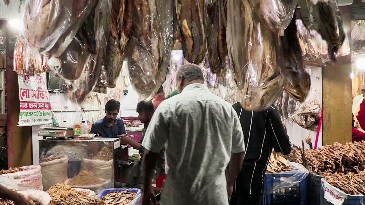 কক্সবাজারের ড্রাগন মার্কেট - শুটকি কেনার জমজমাট জায়গা । Famous Dry Fish Market at Cox's Bazar