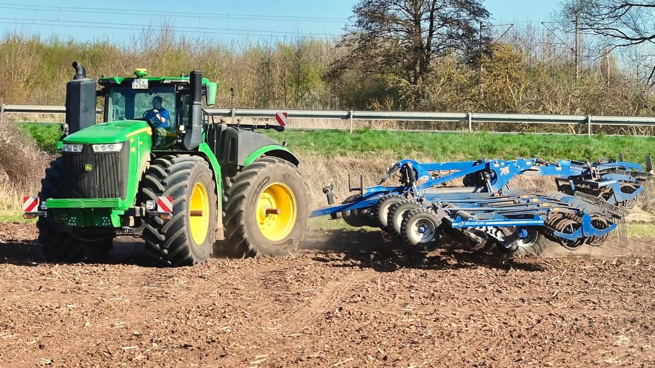 John Deere 9R 590 | Köckerling Rebell T-1250 | 🇩🇪 DT25