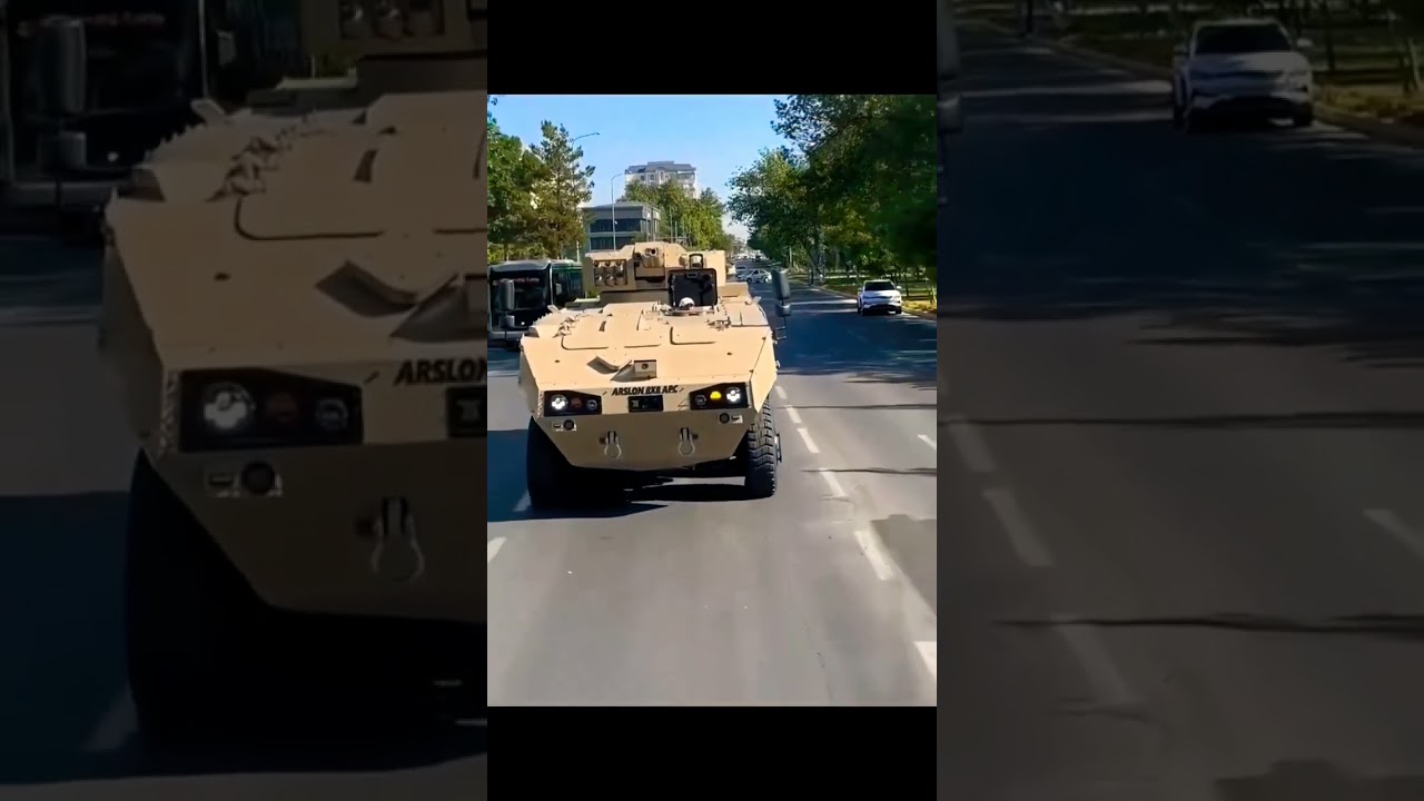 Uzbekistan Army Forces 🇺🇿 ARSLON 8&times;8 APC