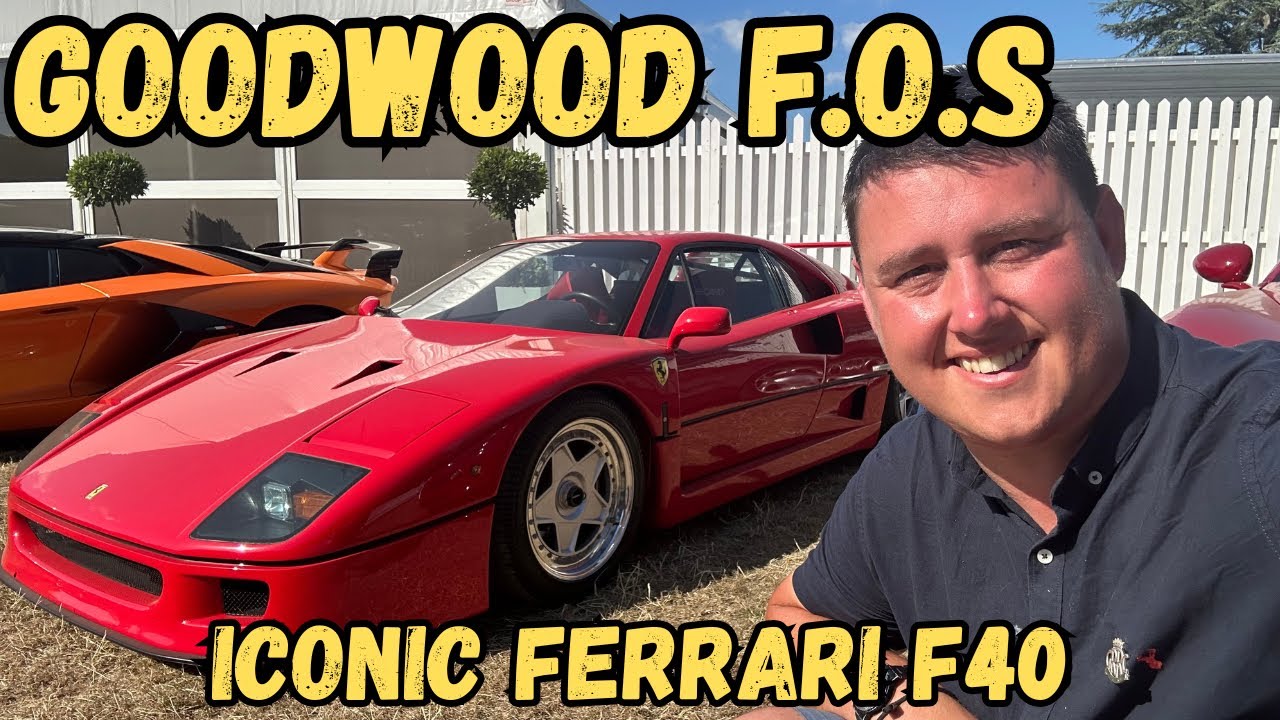 Ferrari F40: The Untamed Icon | Rare 1989 Rosso Corsa at Goodwood 2025