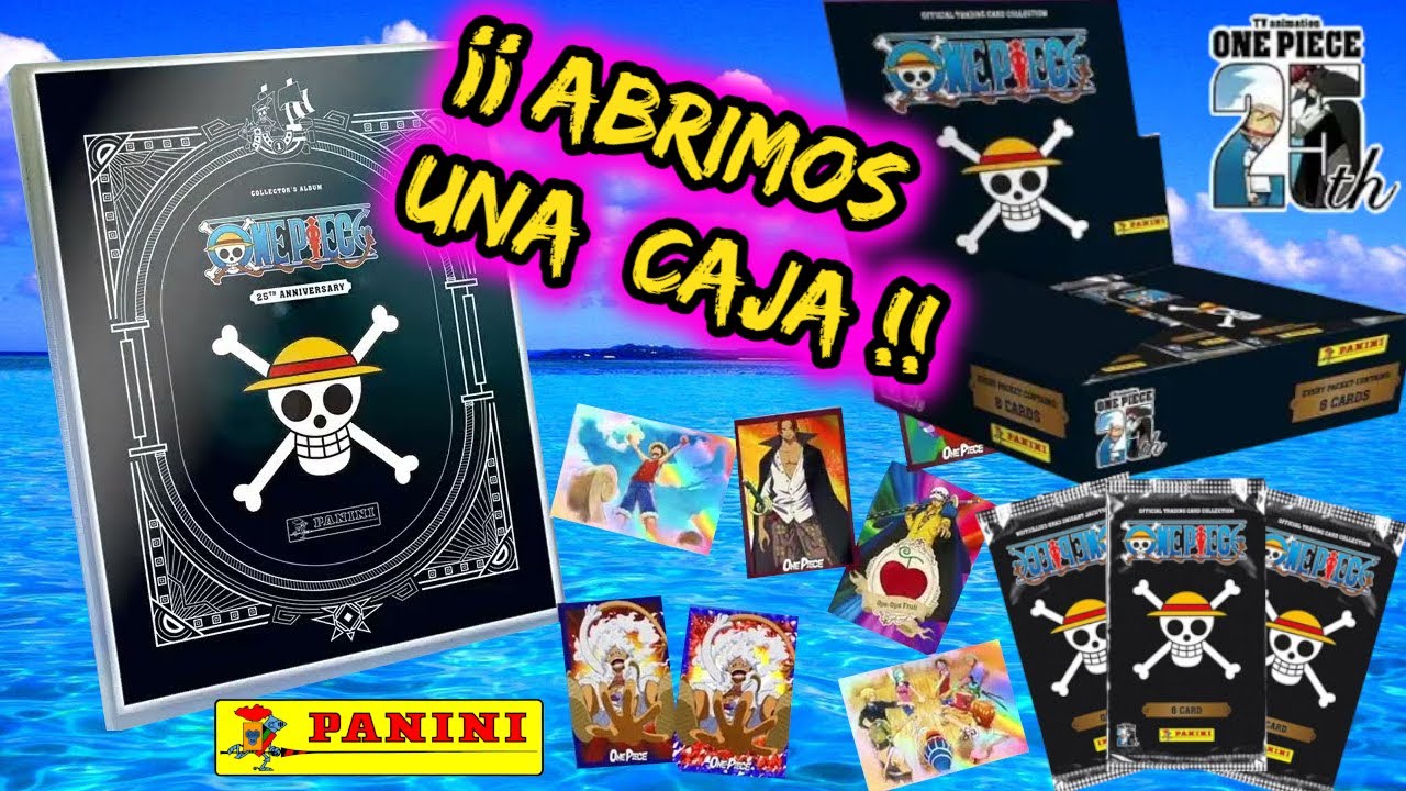 Abrimos una caja de ONE PIECE 25 aniversario - PANINI