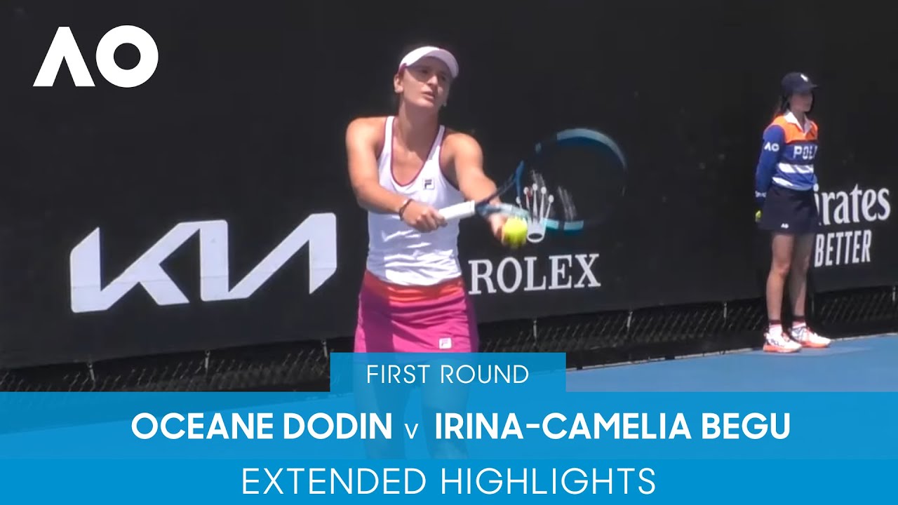 Oceane Dodin v Irina-Camelia Begu Extended Highlights (1R) | Australian Open 2022