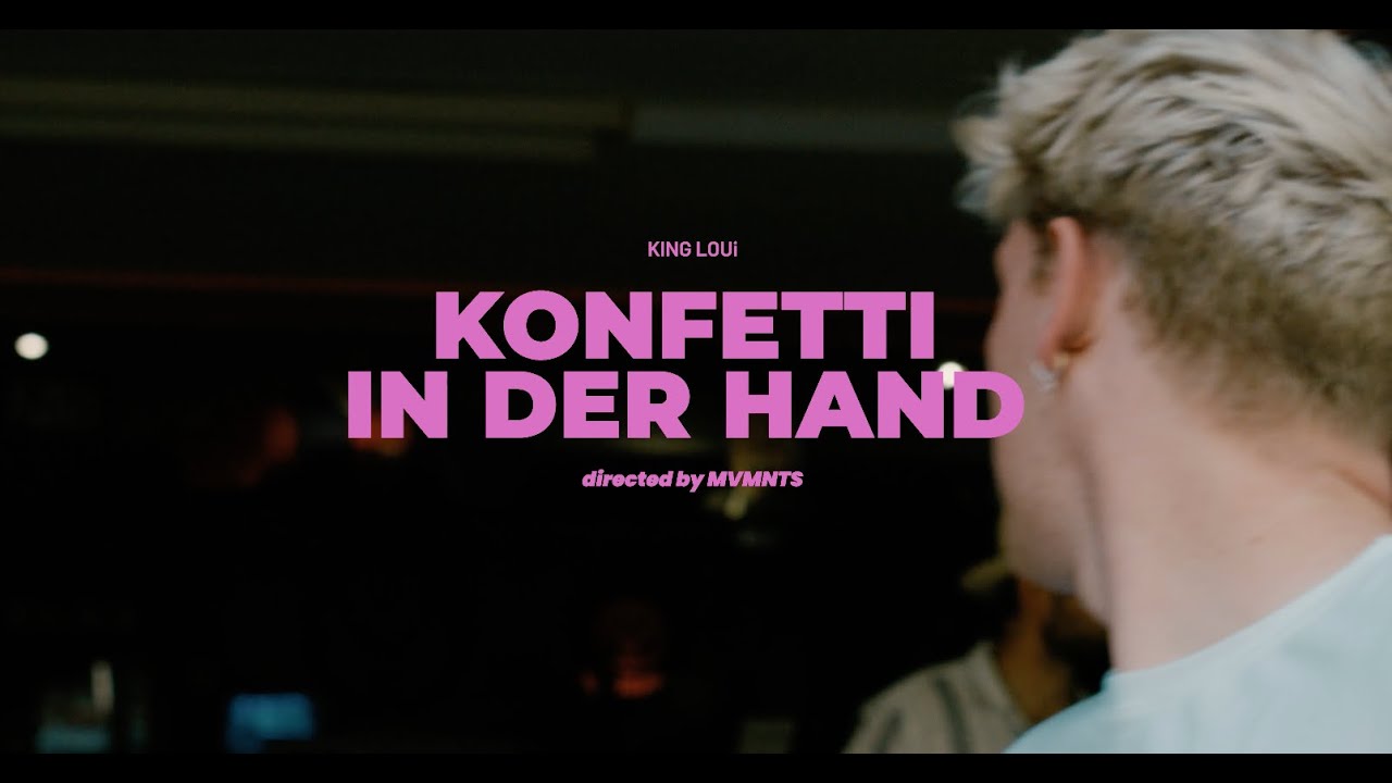 Konfetti in der Hand - King Loui 🎉
